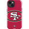 NFL San Francisco 49ers Large Logo iPhone 15 Impact Case