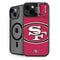 NFL San Francisco 49ers Large Logo iPhone 15 Kickstand Case