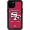 NFL San Francisco 49ers Large Logo iPhone 15 Plus Waterproof Case