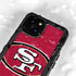 NFL San Francisco 49ers Large Logo iPhone 15 Plus Waterproof Case