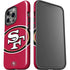NFL San Francisco 49ers Large Logo iPhone 15 Pro Impact Case