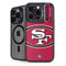 NFL San Francisco 49ers Large Logo iPhone 15 Pro Max Kickstand Case