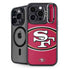 NFL San Francisco 49ers Large Logo iPhone 15 Pro Max Kickstand Case