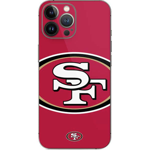 NFL San Francisco 49ers Large Logo iPhone 15 Pro Max Skin