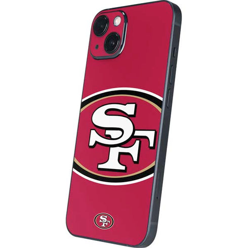 NFL San Francisco 49ers Large Logo iPhone 15 Skin