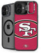 NFL San Francisco 49ers Large Logo iPhone 16 Kickstand Case