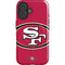 NFL San Francisco 49ers Large Logo iPhone 16 Magsafe Impact Case