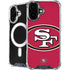 NFL San Francisco 49ers Large Logo iPhone 16 Plus MagSafe Case