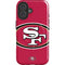 NFL San Francisco 49ers Large Logo iPhone 16 Plus Magsafe Impact Case