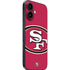 NFL San Francisco 49ers Large Logo iPhone 16 Plus Skin