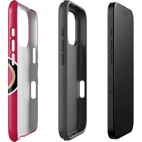 NFL San Francisco 49ers Large Logo iPhone 16 Pro Impact Case