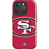 NFL San Francisco 49ers Large Logo iPhone 16 Pro Magsafe Impact Case