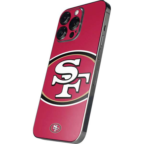 NFL San Francisco 49ers Large Logo iPhone 16 Pro Max Skin