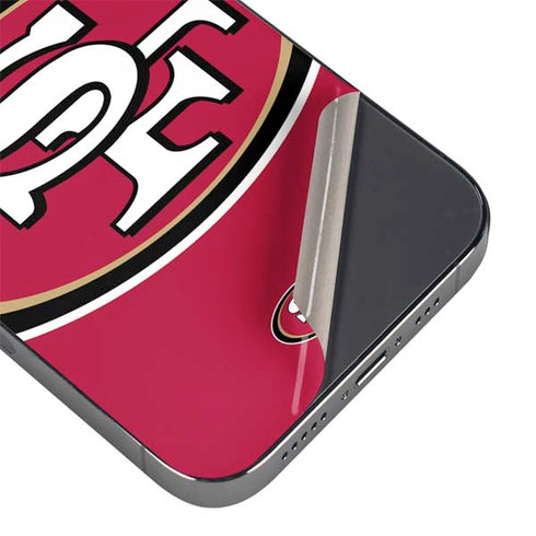 NFL San Francisco 49ers Large Logo iPhone 16 Pro Skin
