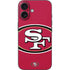 NFL San Francisco 49ers Large Logo iPhone 16 Skin
