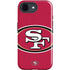 NFL San Francisco 49ers Large Logo iPhone 16e Impact Case