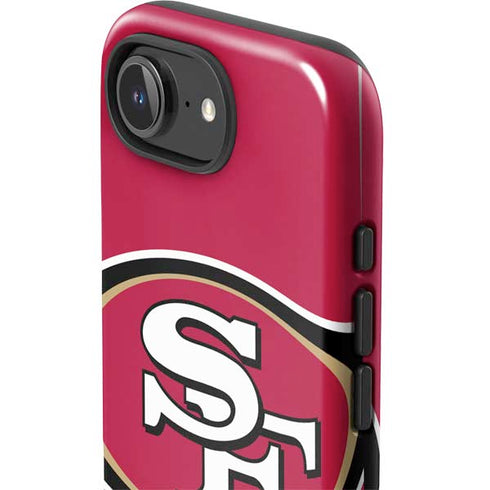 NFL San Francisco 49ers Large Logo iPhone 16e Impact Case
