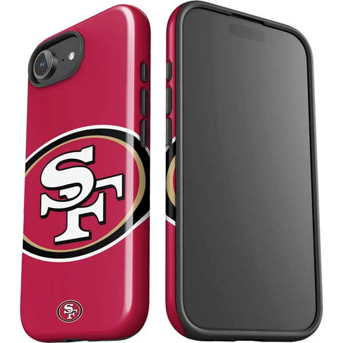 NFL San Francisco 49ers Large Logo iPhone 16e Impact Case