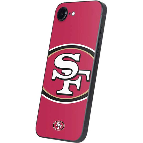 NFL San Francisco 49ers Large Logo iPhone 16e Skin