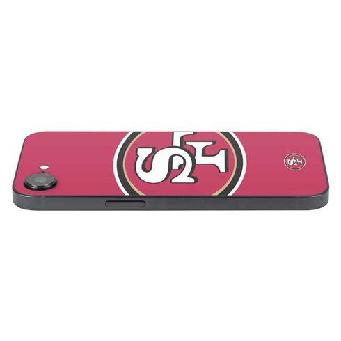 NFL San Francisco 49ers Large Logo iPhone 16e Skin