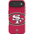NFL San Francisco 49ers Large Logo iPhone 17 Air Impact Case