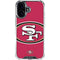 NFL San Francisco 49ers Large Logo iPhone 17 Clear Case