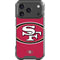 NFL San Francisco 49ers Large Logo iPhone 17 Pro Clear Case