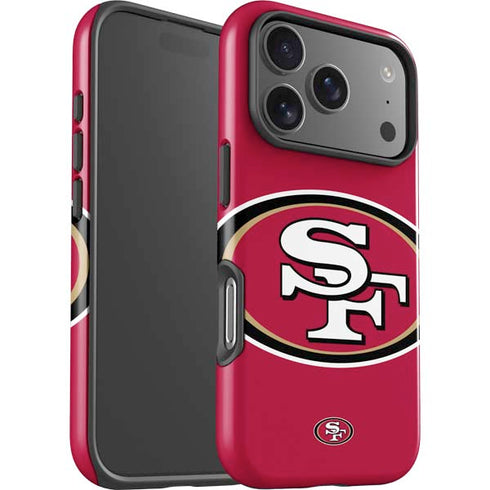 NFL San Francisco 49ers Large Logo iPhone 17 Pro Impact Case