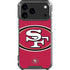 NFL San Francisco 49ers Large Logo iPhone 17 Pro Max Clear Case