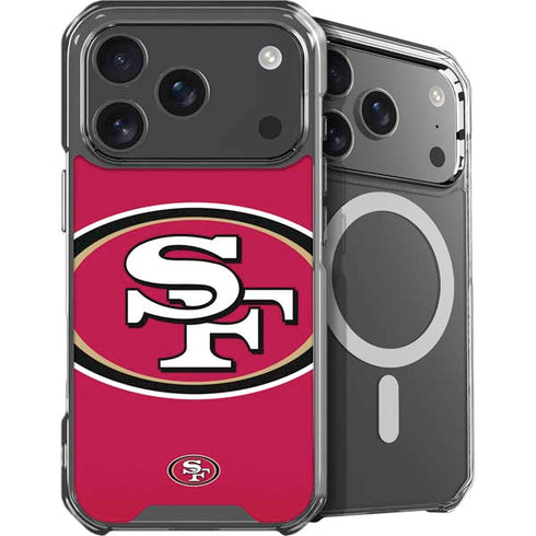NFL San Francisco 49ers Large Logo iPhone 17 Pro Max MagSafe Case