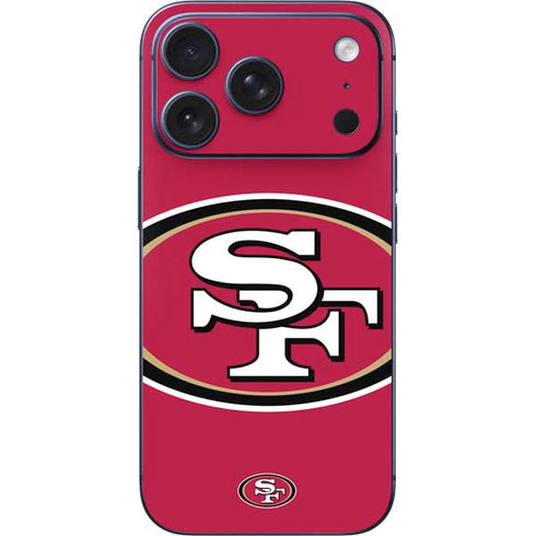 NFL San Francisco 49ers Large Logo iPhone 17 Pro Skin