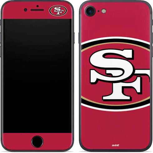 NFL San Francisco 49ers Large Logo iPhone 8 Skin