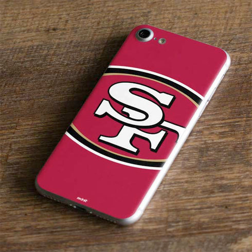 NFL San Francisco 49ers Large Logo iPhone 8 Skin