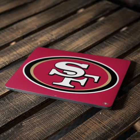 NFL San Francisco 49ers Large Logo Apple MacBook Air Skin