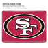 NFL San Francisco 49ers Large Logo MacBook Pro 14in (2021-24) Case plus Skin