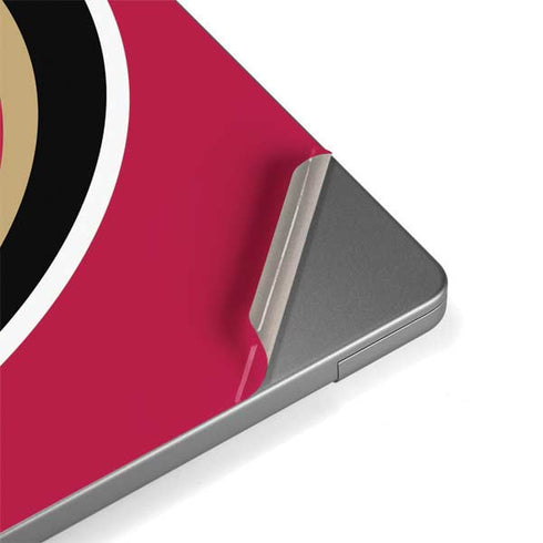 NFL San Francisco 49ers Large Logo Apple MacBook Pro 14-inch Skin