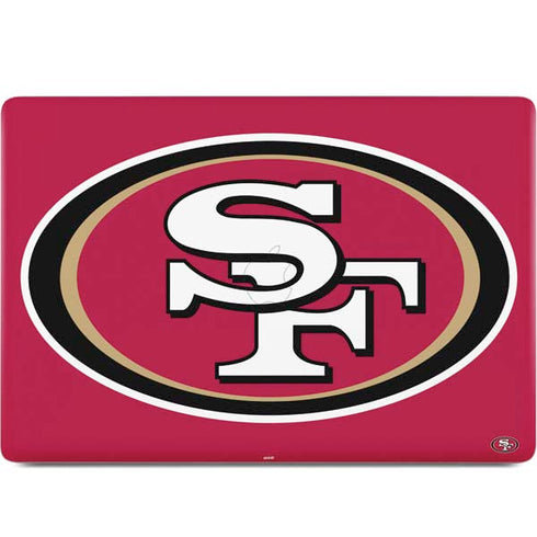 NFL San Francisco 49ers Large Logo MacBook Skins