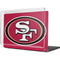 NFL San Francisco 49ers Large Logo MacBook Cases