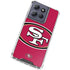 NFL San Francisco 49ers Large Logo Moto G Play 5G (2025) Clear Case