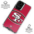 NFL San Francisco 49ers Large Logo Moto G Power 5G (2024) Clear Case