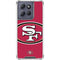 NFL San Francisco 49ers Large Logo Moto G Stylus 5G (2025) Clear Case