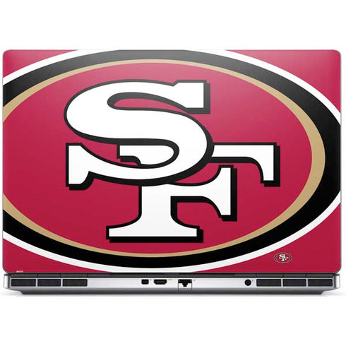 NFL San Francisco 49ers Large Logo Dell Precision Skin
