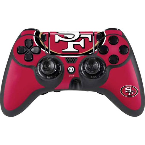 NFL San Francisco 49ers Large Logo PlayStation PS4 Skins