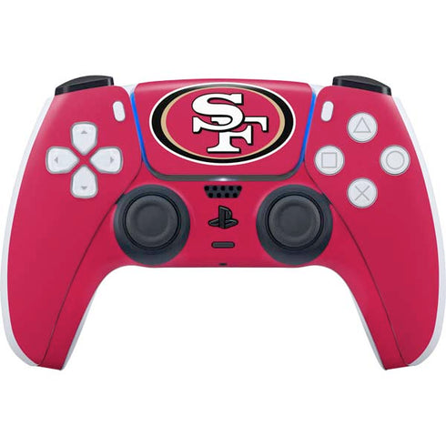 NFL San Francisco 49ers Large Logo PlayStation PS5 Skins
