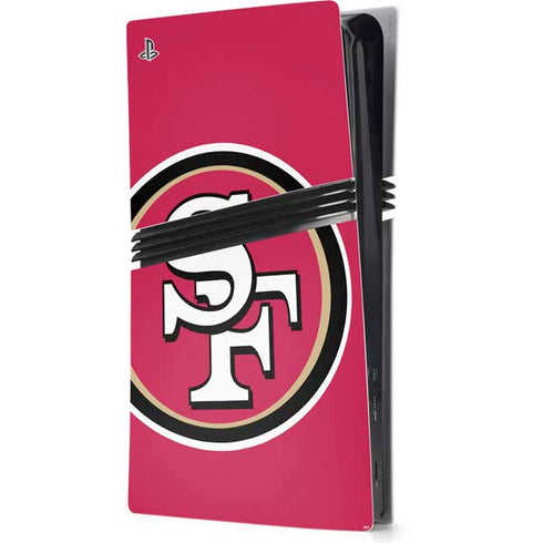 NFL San Francisco 49ers Large Logo PlayStation PS5 Skins