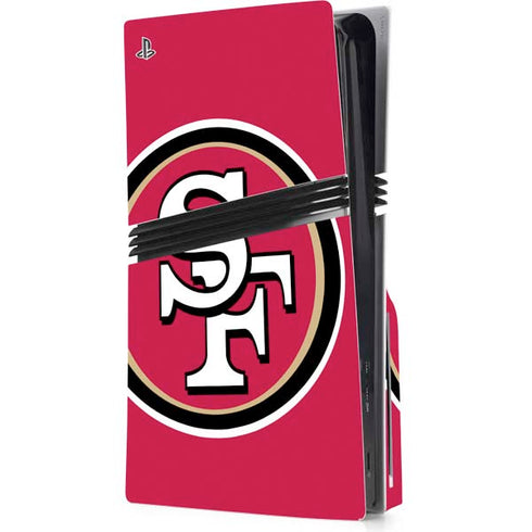 NFL San Francisco 49ers Large Logo PlayStation PS5 Skins