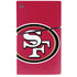 NFL San Francisco 49ers Large Logo PS5 Slim Digital Edition Console Skin