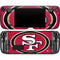 NFL San Francisco 49ers Large Logo Steam Deck Handheld Gaming Computer Skin
