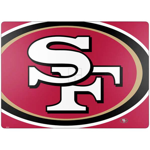 NFL San Francisco 49ers Large Logo Surface Laptop 7 13.8in Skin