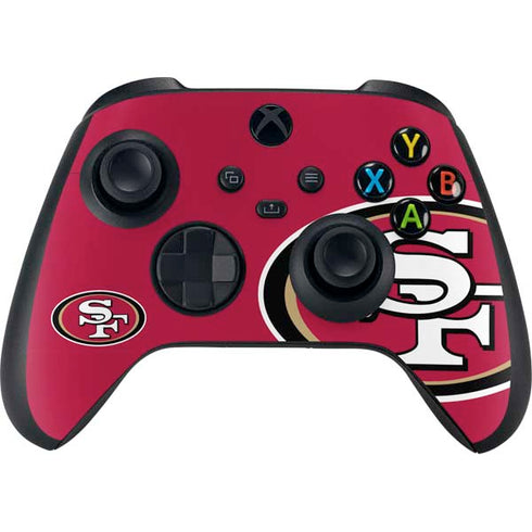 NFL San Francisco 49ers Large Logo Xbox Series X Skins